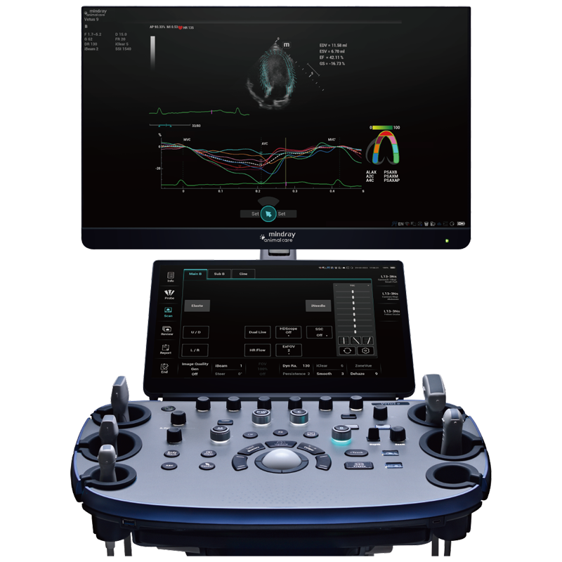 Ultrasonido Mindray Vetus 9