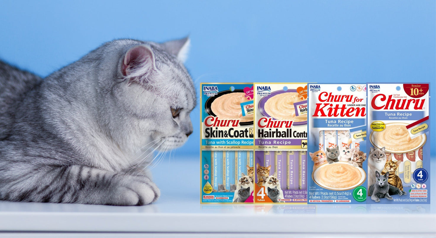 Churu funcionales de Inaba: ¿ya los conoces?