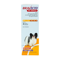 Bravecto 1M Triple 3 Tabs.