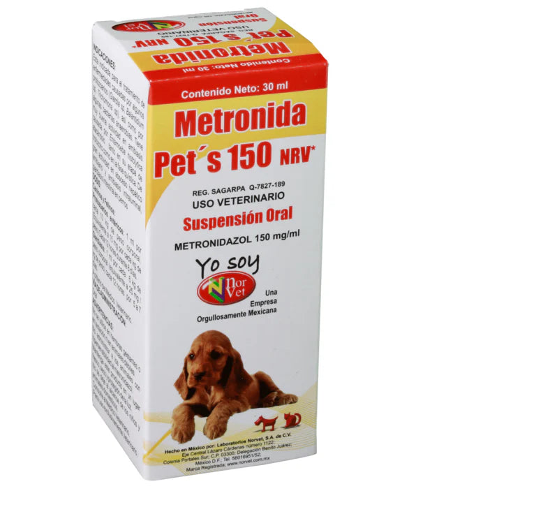 Metronida Pets 150 Mg/Ml 30 Ml