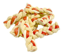 Bote Trenza Triple Chica Yogurt y Fresa  32 pzas
