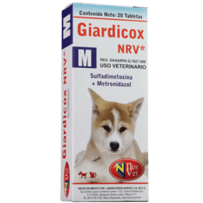 Giardicox NRV M 250 Mg 20 Tabs