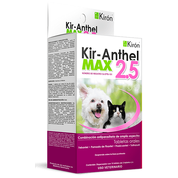 Kir-Anthel Max 2.5 20 tabs