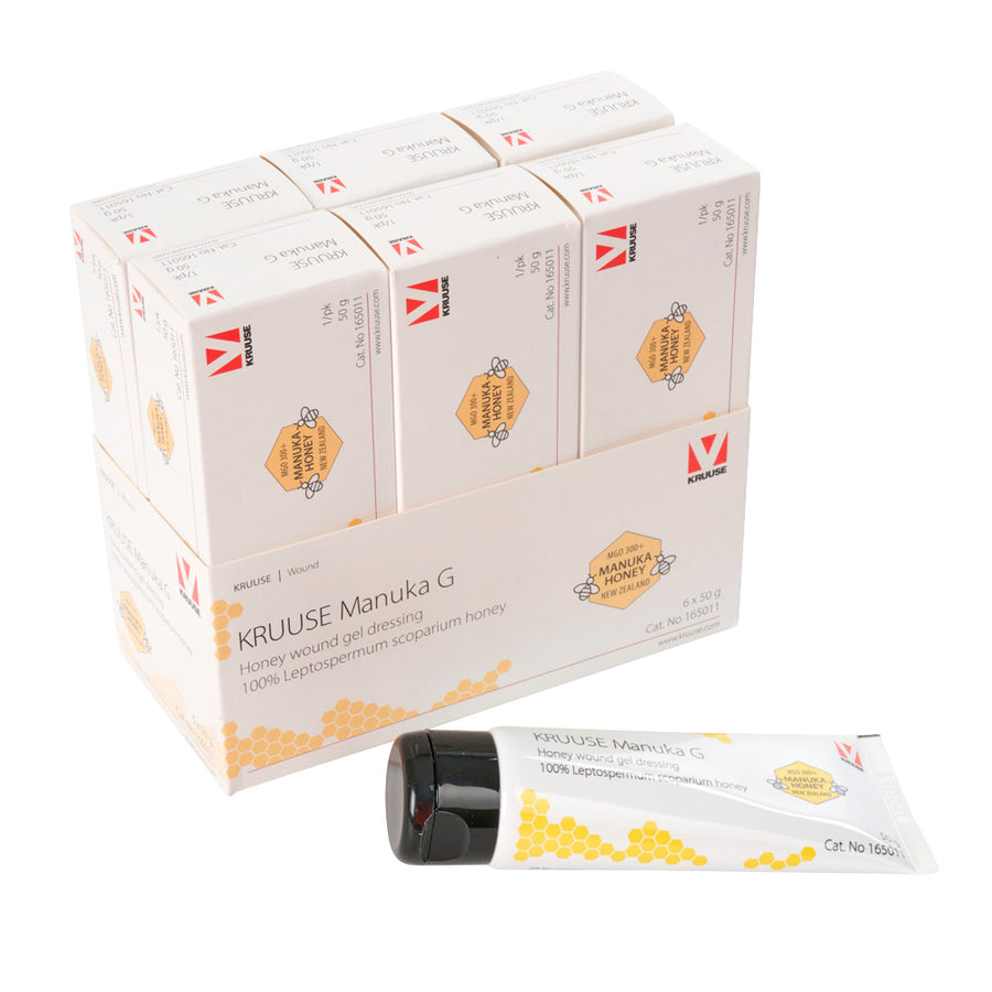 Kruuse Manuka G, 6 x 50 g Gel, estéril