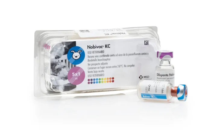Vacuna Nobivac KC + Solvente