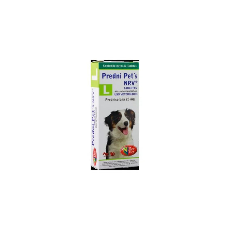 Predni  Pets L 25 Mg 30 Tabs.