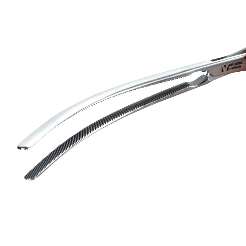 Pinza intestinal curva 23cm