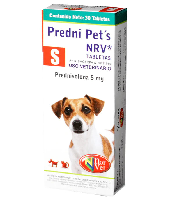 Predni  Pets S 5 Mg 30 Tabs.