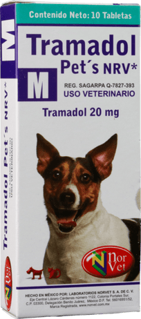 Tramadol Pets M 20 Mg 10 Tabs 1 X 5 Kg