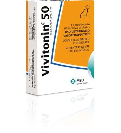 Vivitonin 50 con 60 tabletas