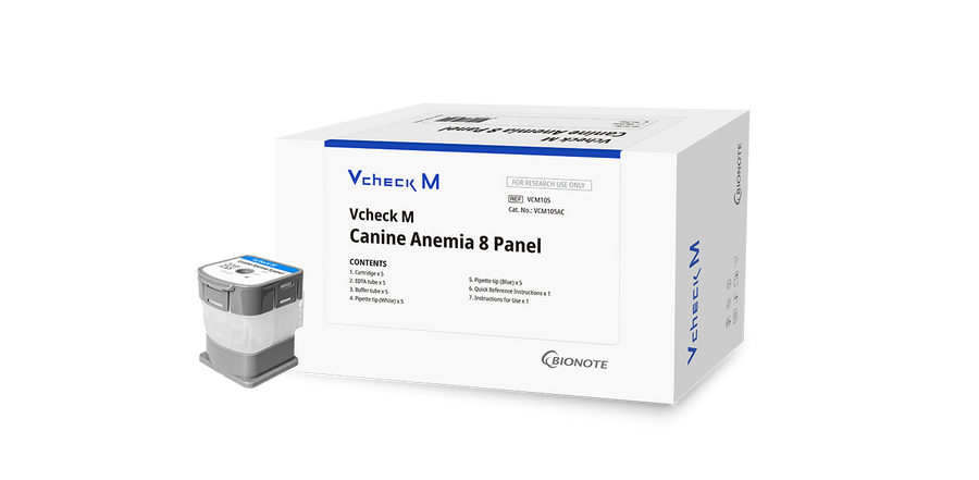 Vcheck M Anemia Canina 8 Panel