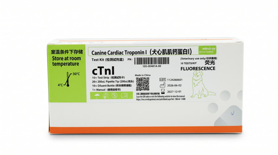 cTnI — Troponina I cardíaca canina i3/Cube