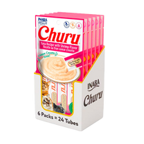 Inaba Churu Premio para gato receta de atún/camarón (caja 24 tubos 14g c/u)
