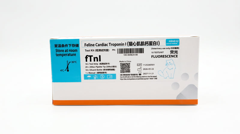 fTnI — Troponina I cardíaca felina i3/Cube