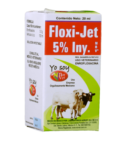 Floxi- Jet 5% Inyectable NRV 20 ml
