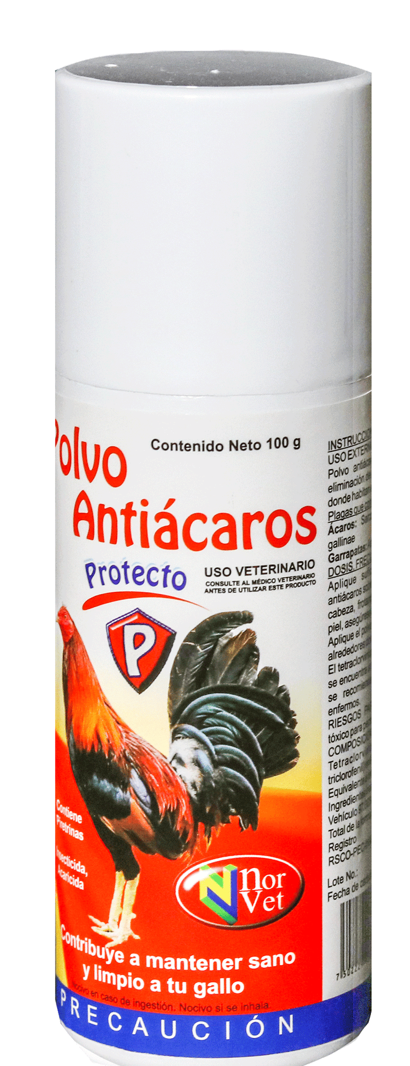 Protecto Polvo Antipulgas 100 Grs Pet