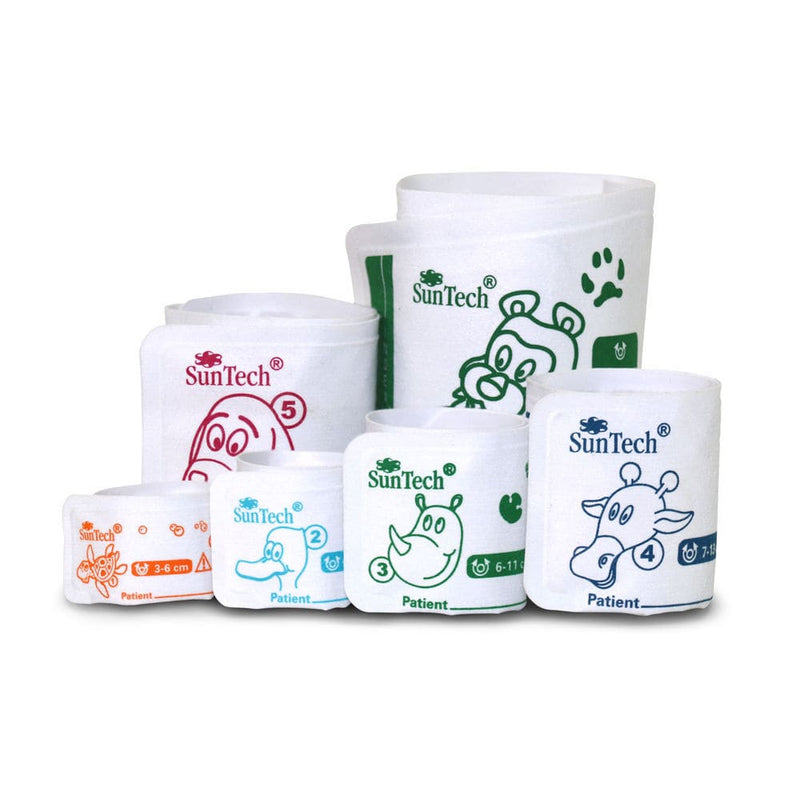 Kit manguitos de presión arterial veterinaria SunTech, del #1 al #6