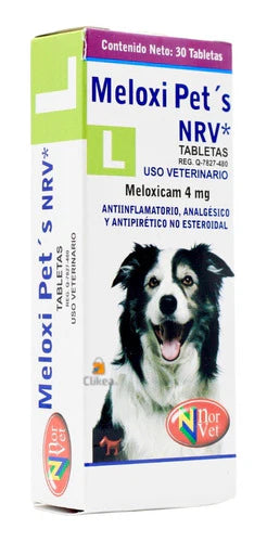 Meloxi Pets L 4 Mg (1x40 kg) 30 Tabs