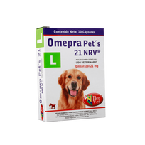 Omepra Pets 21 Mg 10 Caps