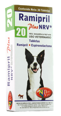 Ramipril Plus 20 NRV 30 Tabs
