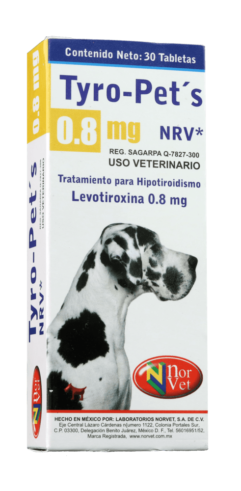 Tyro- Pets 0.8 Mg NRV 30 Tab