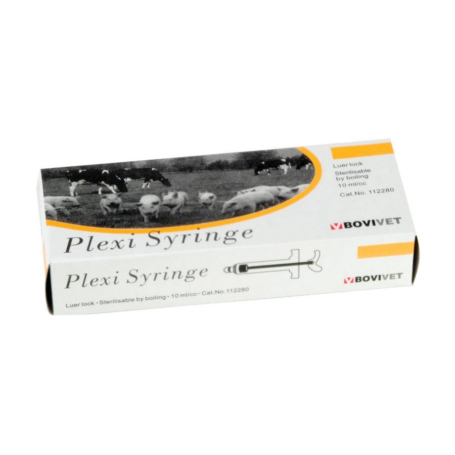 Kruuse Jeringa Plexi Con Vástago De Pistón Graduado Luer-Lock 20 ml
