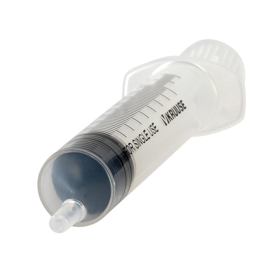 KRUUSE jeringa Desechable Excéntrica 3 Cuerpos