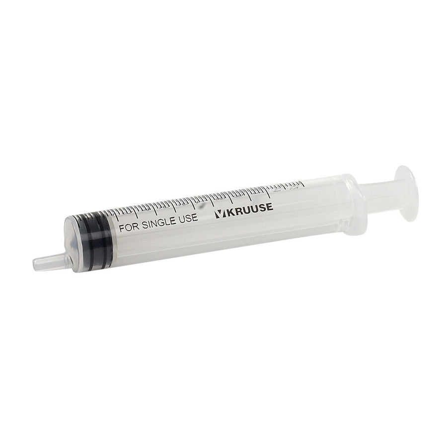 KRUUSE jeringa Desechable Excéntrica 3 Cuerpos