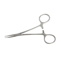 Pinza Mosquito curvo 13 cm, Calidad Estándar