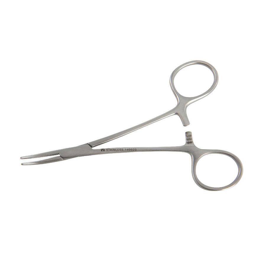 Pinza Mosquito curvo 13 cm, Calidad Estándar