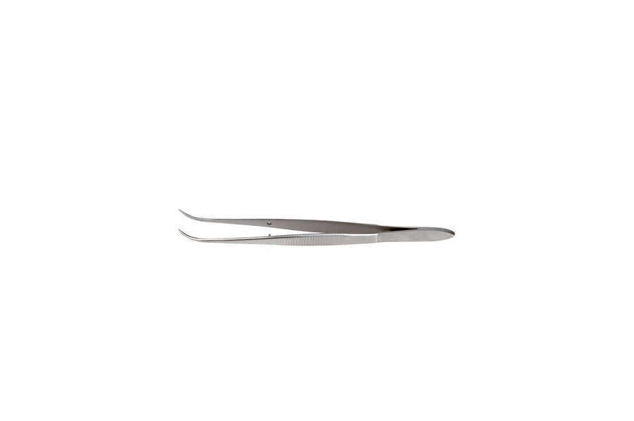 Forceps Anatómicos 13 cm, curvo, calidad estándar