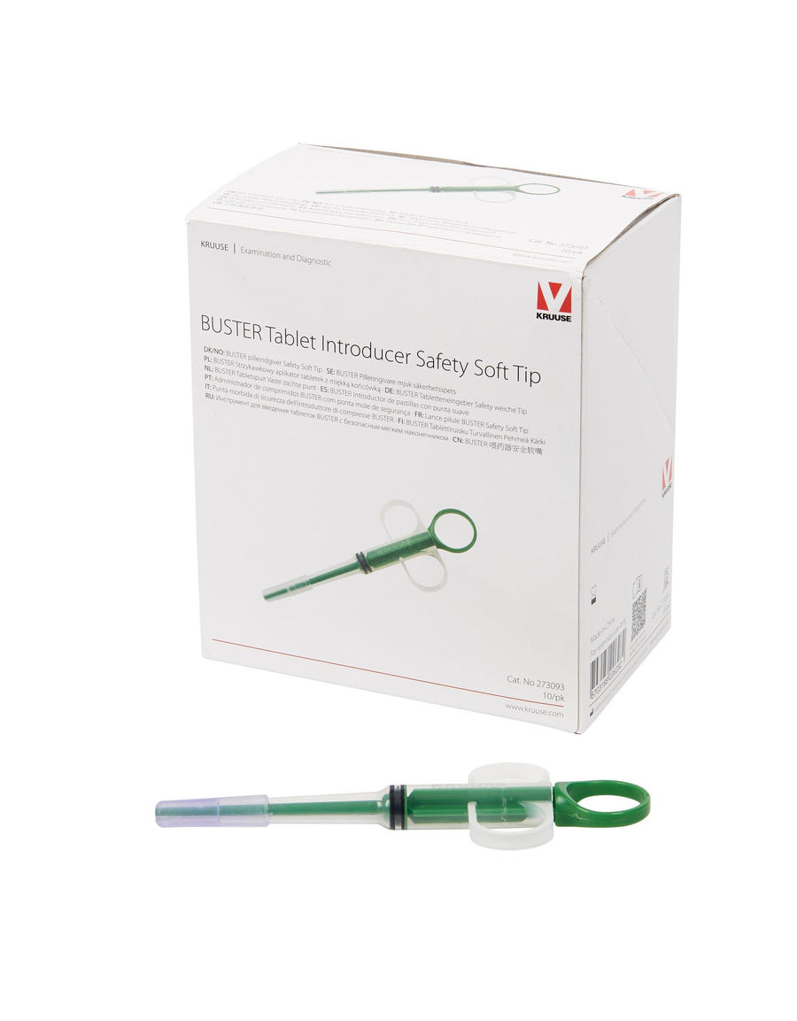 BUSTER Introductor De Pastillas Con Punta Suave 10 uds
