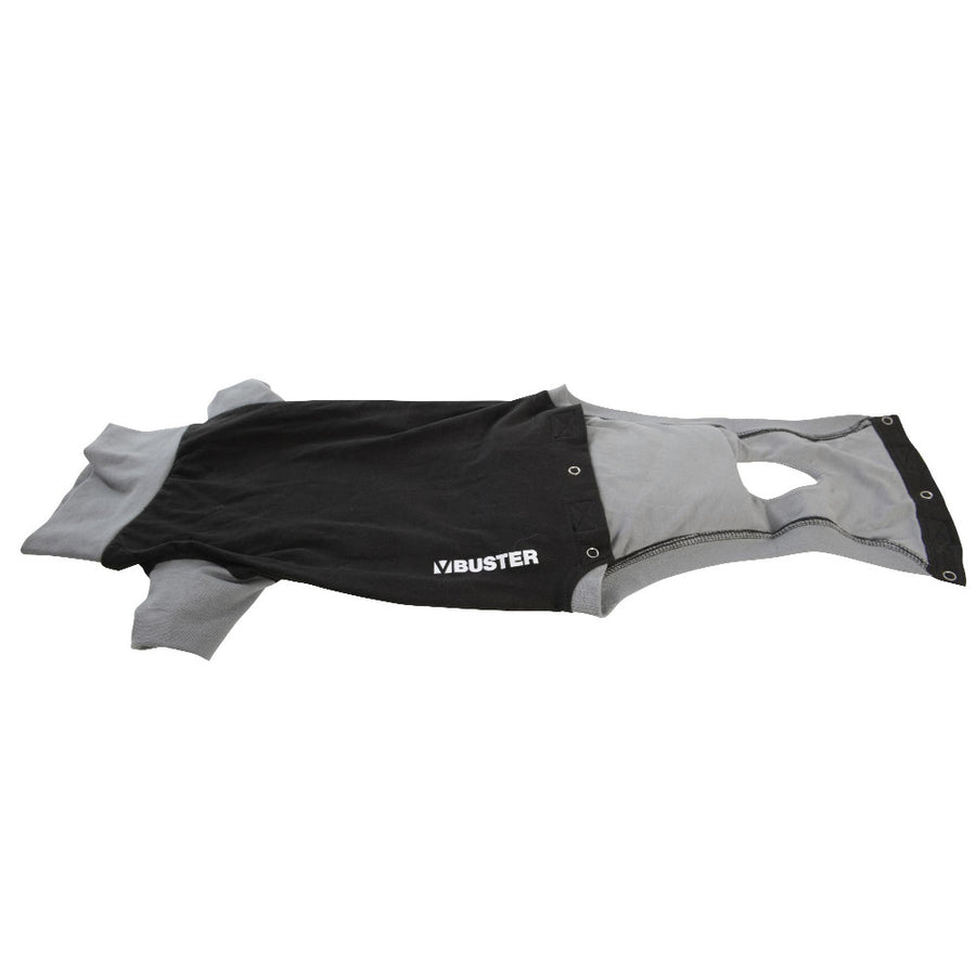 Buster Body Suit Classic Para Perro Negro/Gris