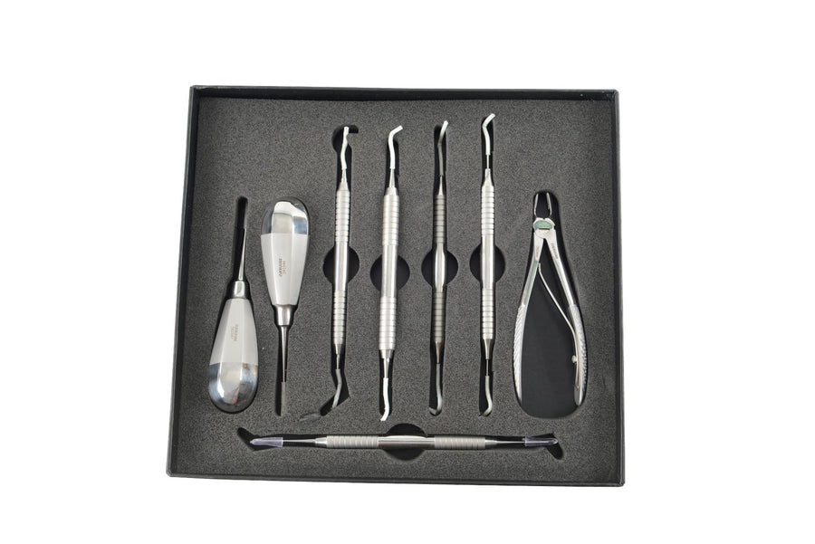 Kruuse Set De 8 Instrumentos Dentales Para Gatos Y Perros Pequeños