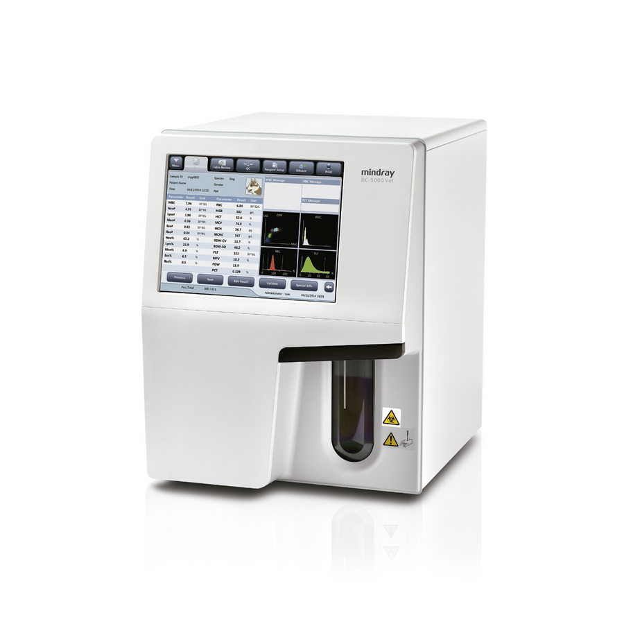 Analizador Automático de Hematología BC-5000Vet