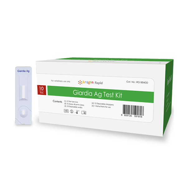 Prueba rápida Giardia Ag, 10 pruebas