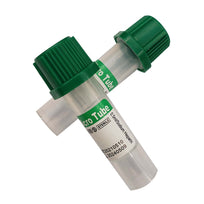 Microtubo Verde (Heparina de sodio)