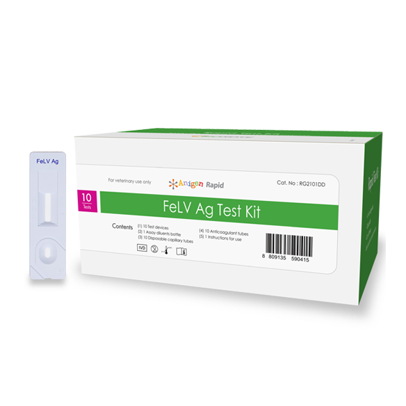 Prueba rápida FeLV Ag, 10 pruebas